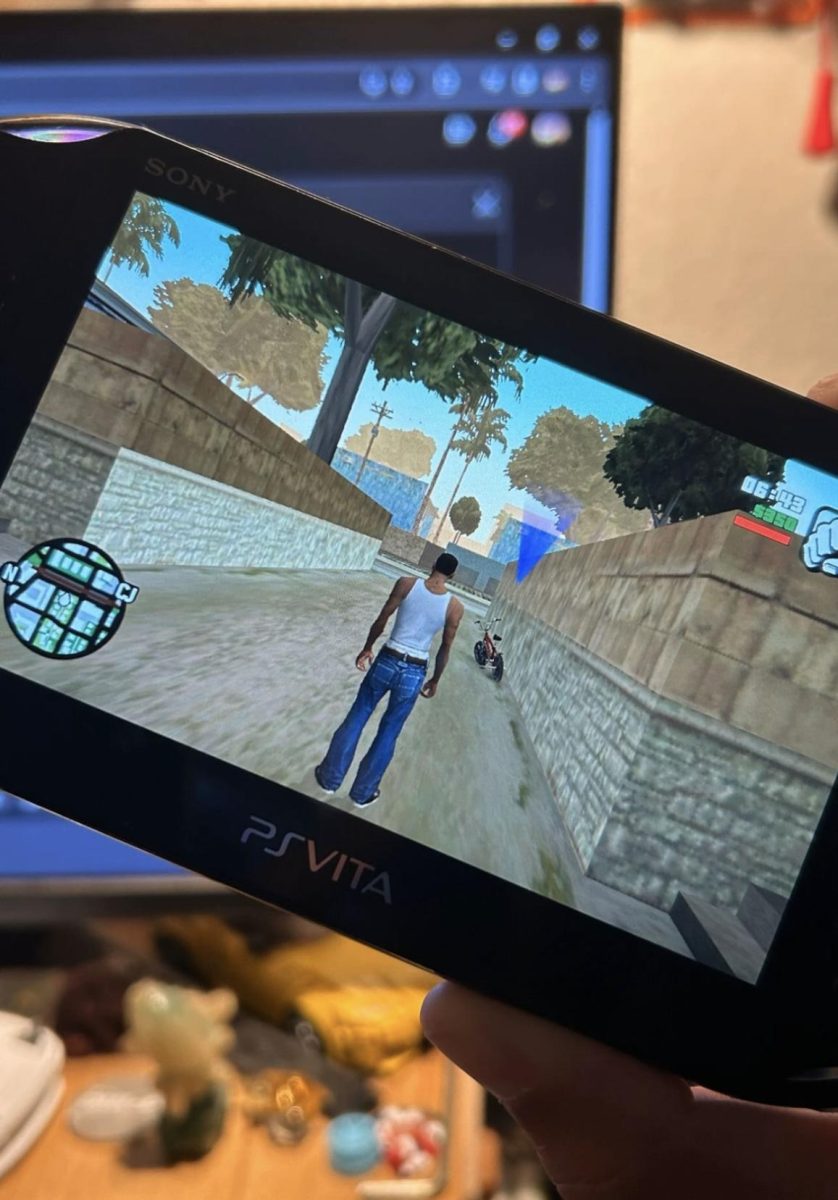 Grand Theft Auto has become a popular game on the PlayStation Vita.