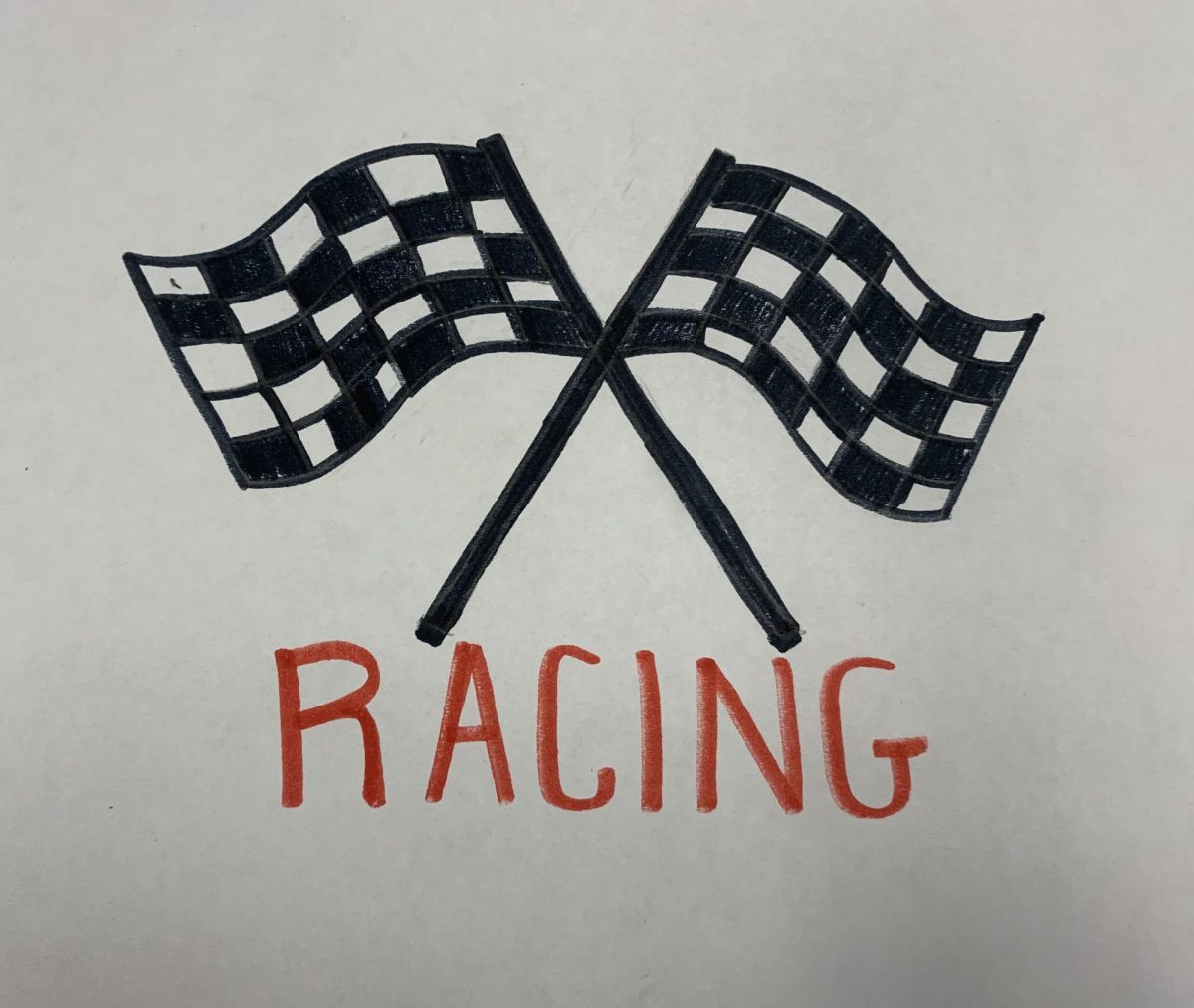 Flags are often used in racing to communicate important messages to drivers.