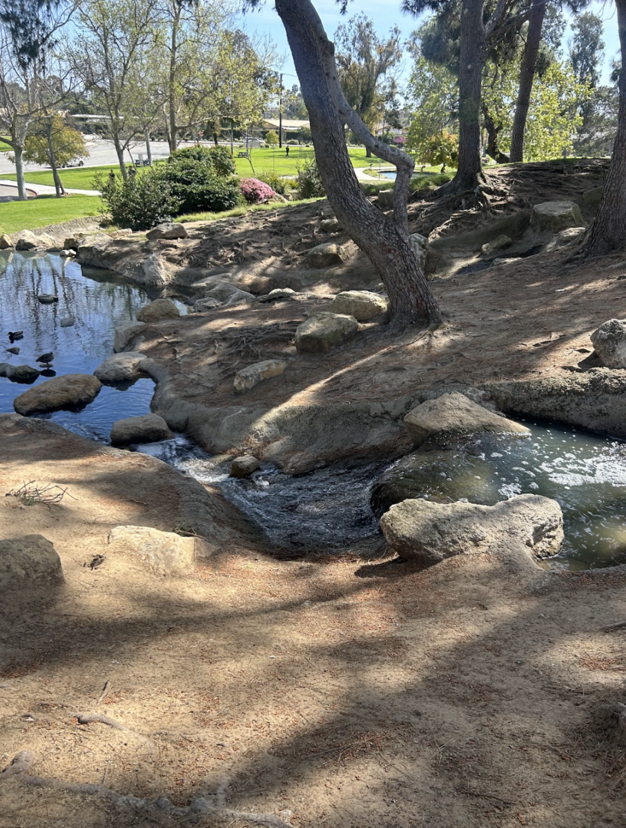 One of Orange Counties parks that have duck ponds and streams.