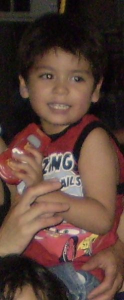 Carlos Castaneda (24) as a toddler.
