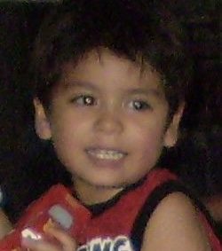 Carlos Castaneda (24) as a toddler.