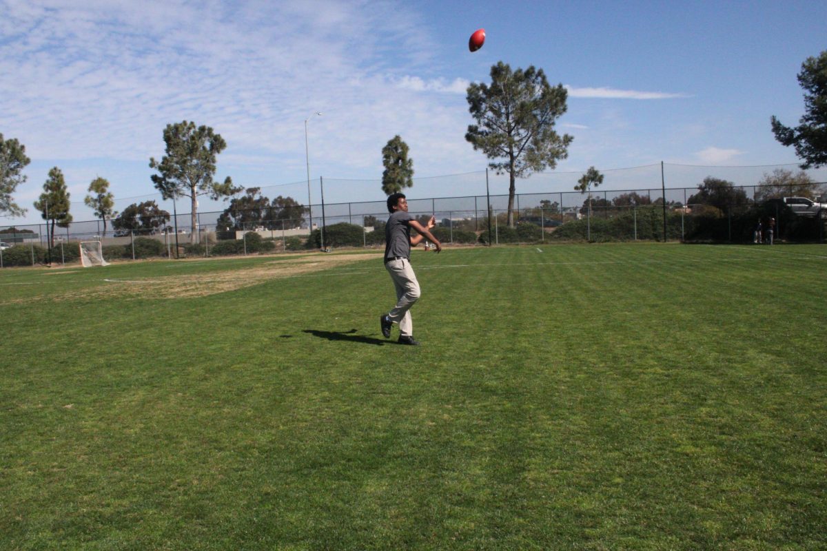 Preuss Student Playing Football 