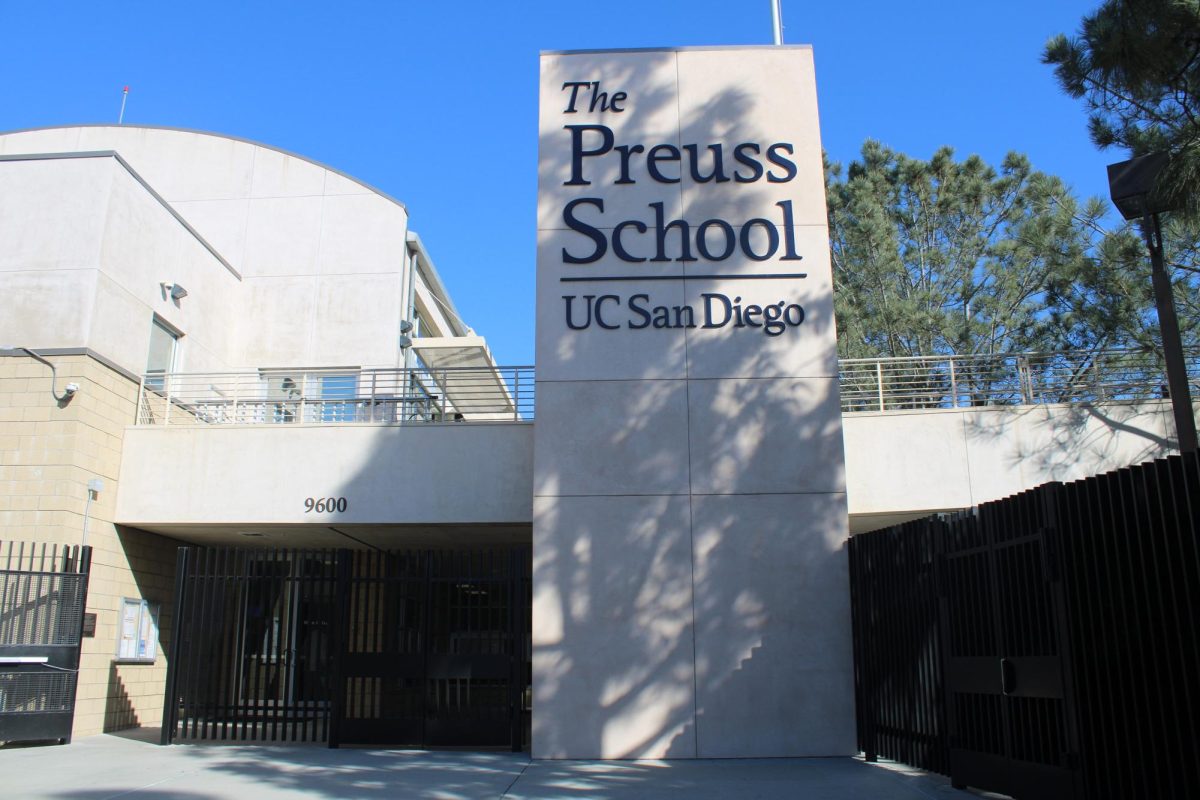 The front of the Preuss School UC San Diego
