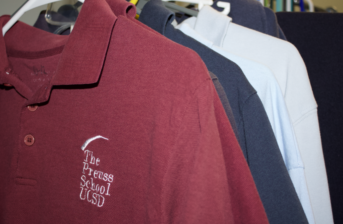 Spare uniform kept in the nurse office