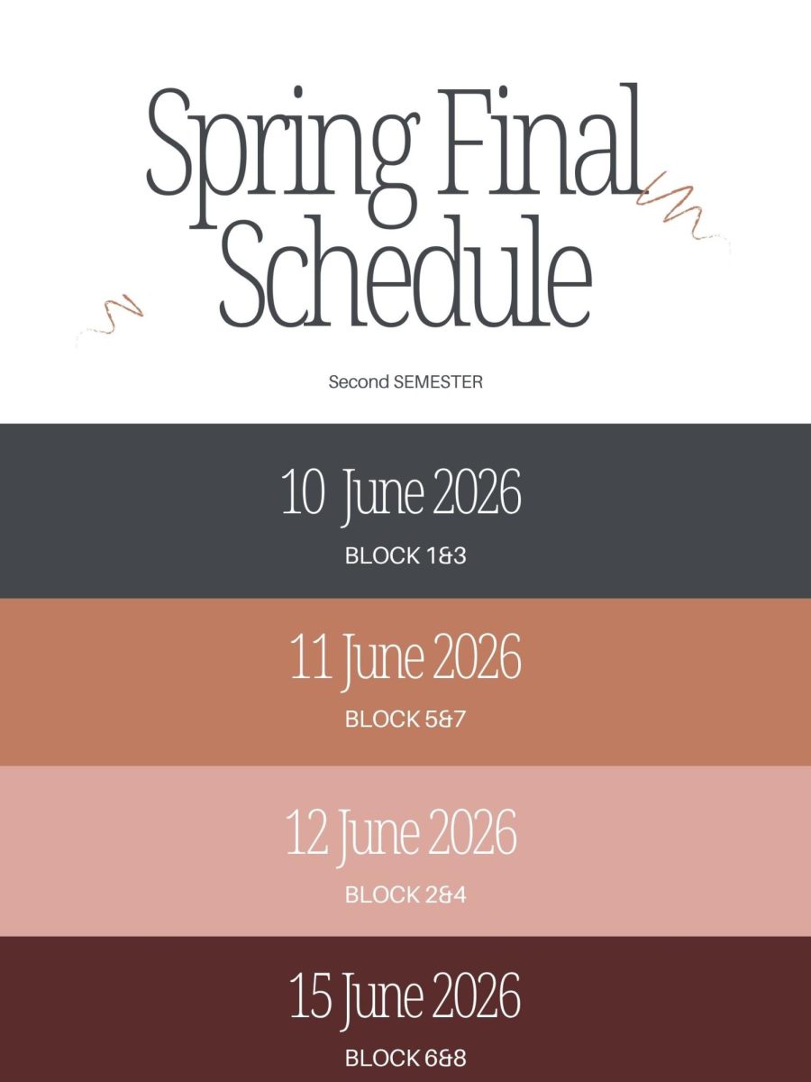 Final Schedule